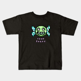 Creepy candy treat Halloween Kids T-Shirt